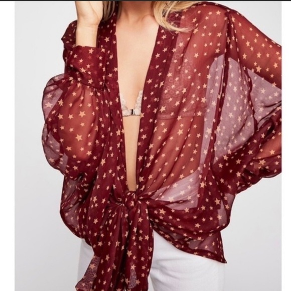 Free People Tops - Free People Sheer Top. One size.